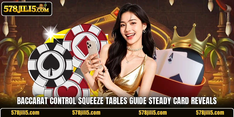 Baccarat Control Squeeze tables guide steady card reveals Baccarat Control Squeeze tables guide steady card reveals