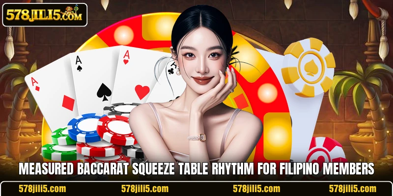 Measured Baccarat Squeeze table rhythm for Filipino members Measured Baccarat Squeeze table rhythm for Filipino members