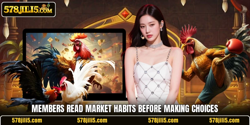 Members read market habits before making choices