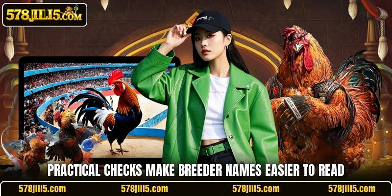 Practical checks make breeder names easier to read