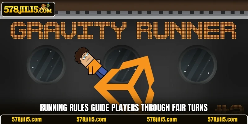 Running rules guide players through fair turns