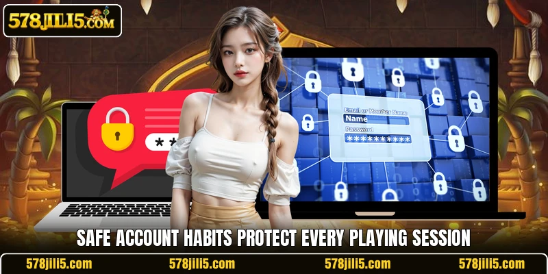 Safe account habits protect every playing session