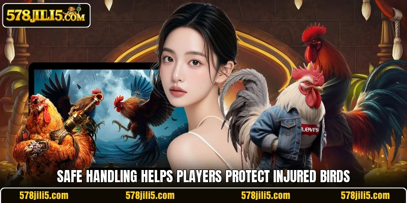 Safe handling helps players protect injured birds