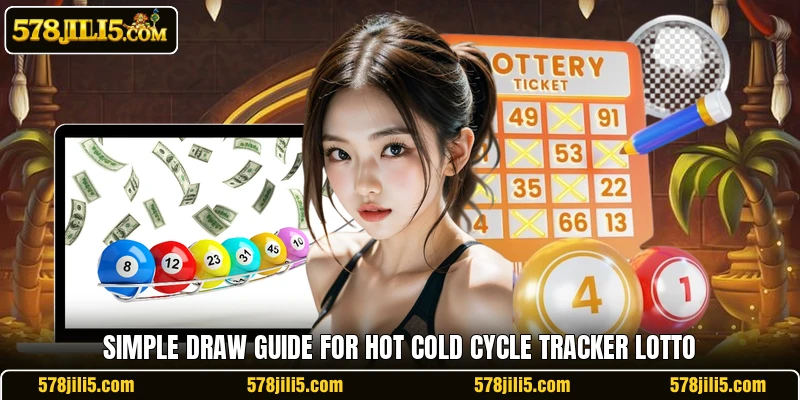 Simple draw guide for Hot Cold Cycle Tracker Lotto