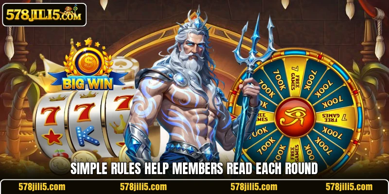 Simple rules help members read each round