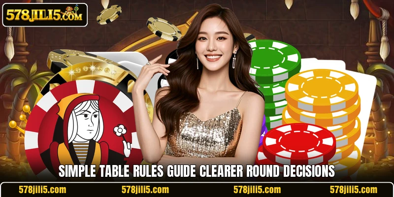 Simple table rules guide clearer round decisions Simple table rules guide clearer round decisions