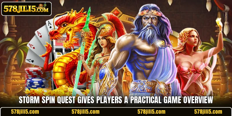 Storm Spin Quest gives players a practical game overview