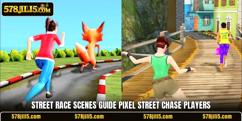 Street race scenes guide Pixel Street Chase players Street race scenes guide Pixel Street Chase players